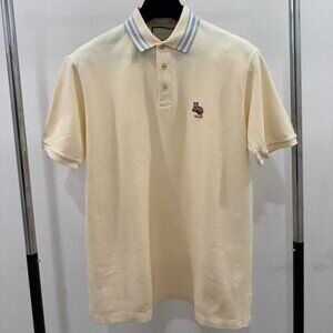 NWT AUTHENTIC GUCCI Short-Sleeve Polo Shirt W CAT